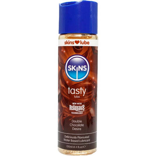 SKINS - LUBRIFICANTE GUSTO DOPPIO CIOCCOLATO A BASE ACQUA 130 ML