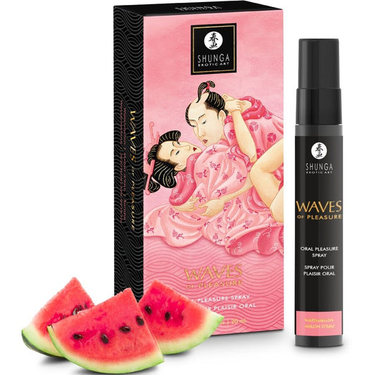 SHUNGA - WAVES PLEASURE SPRAY ORALE SEDUTTIVO ANGURIA 20 ML