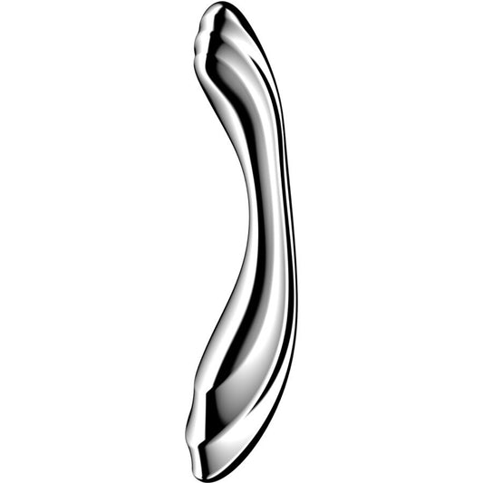 SATISFYER - PURE GRAVITY 2 DILDO DE DOBLE EXTREMO DE ACERO INOXIDABLE