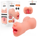CONTACTO INTENSO Y PROFUNDO - MASTURBADOR BUCAL Y VAGINAL DOBLE RILEY