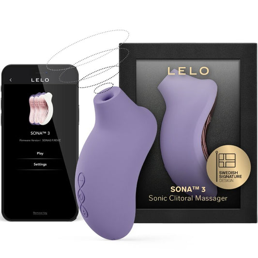 LELO - SONA 3 MASAJEADOR CLITORAL SÓNICO VIOLETA ATARDECER