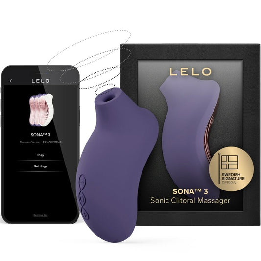 LELO - SONA 3 MASAJEADOR CLITORAL SÓNICO CYBER PÚRPURA