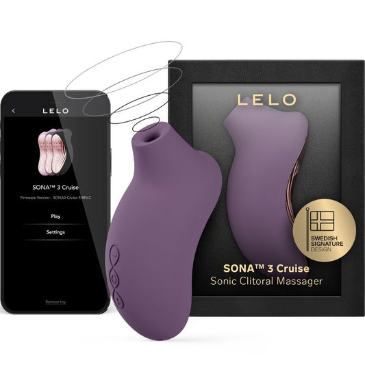 LELO - SONA 3 CRUISE MASAJEADOR CLITORAL SÓNICO PLUM