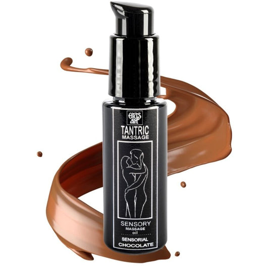 EROS-ART - ACEITE DE MASAJE TÁNTRICO NATURAL Y AFRODISÍACO DE CHOCOLATE 30 ML