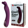 PRETTY LOVE - DJ RABBIT VIBRADOR PUNTO G PÚRPURA