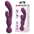 PRETTY LOVE - VIBRADOR PUNTO G MORADO MULTIUSOS