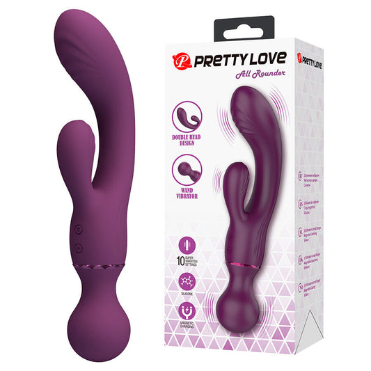 PRETTY LOVE - VIBRATORE PUNTO G VIOLA ALL-ROUNDER
