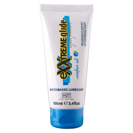 HOT - LUBRIFICANTE A BASE D'ACQUA EXXTREME GLIDE + OLIO COMFORT A+ 100 ML