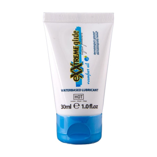 HOT - LUBRIFICANTE A BASE ACQUA EXXTREME GLIDE + OLIO COMFORT A+ 30 ML