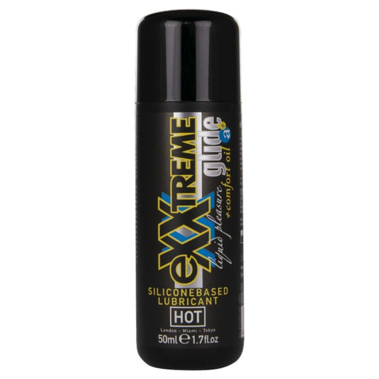 HOT - LUBRIFICANTE A BASE SILICONICA EXXTREME GLIDE + OLIO COMFORT A+ 50 ML