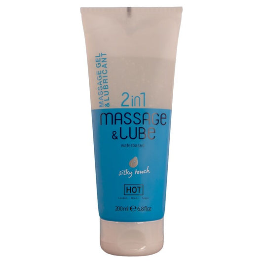 HOT - GEL MASSAGGIO & LUBRIFICANTE 2IN1 SILKY TOUCH 200 ML