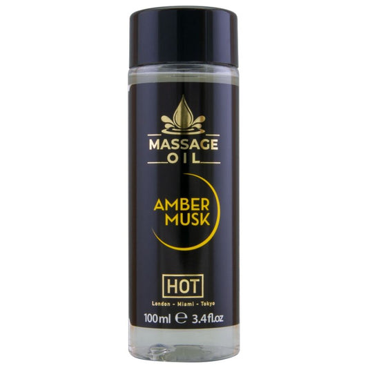 HOT - OLIO MASSAGGIO AMBRA E MUSCHIO 100 ML