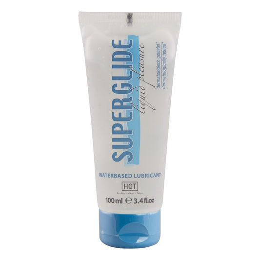 HOT - LUBRIFICANTE ACQUOSO SUPERGLIDE LIQUID PLEASURE 100 ML
