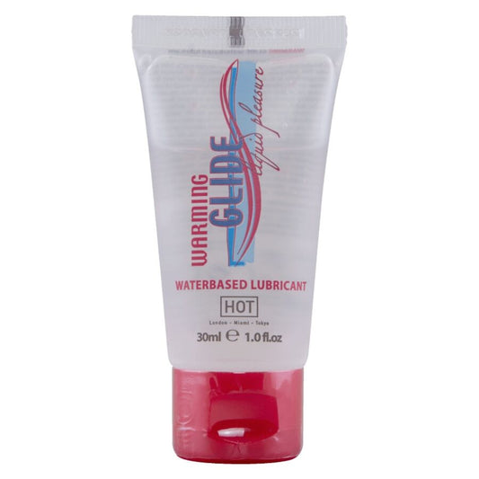 HOT - LUBRIFICANTE ACQUOSO RISCALDANTE GLIDE LIQUID PLEASURE 30 ML