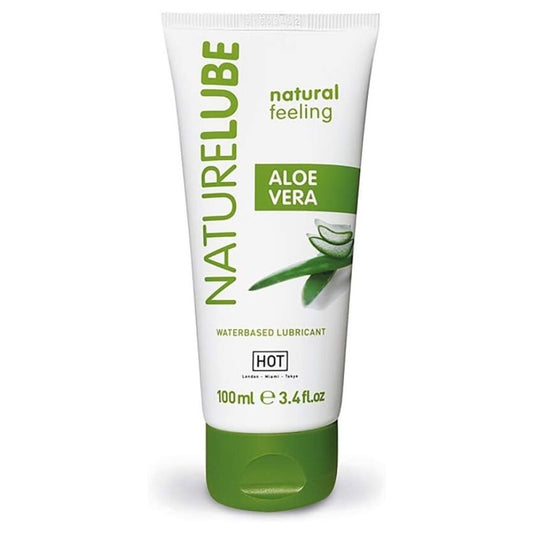 HOT - LUBRIFICANTE NATURALE A BASE D'ACQUA ALOE VERA 100 ML