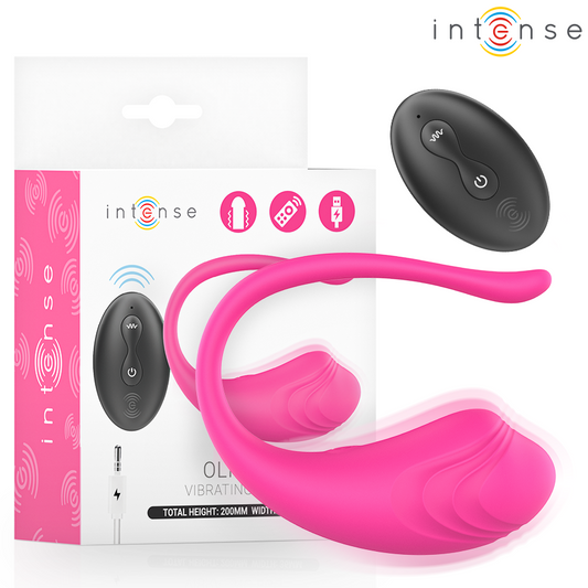 INTENSE - HUEVO VIBRADOR OLIVIA ROSA CON MANDO A DISTANCIA