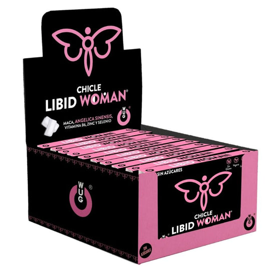 WUG Sex Sense Libido Mujer Chicles 8 Unidades