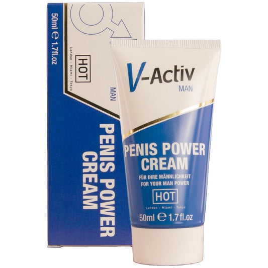 HOT - CREMA V-ACTIV PER UOMINI PER IL POTERE DEL PENE 50 ML