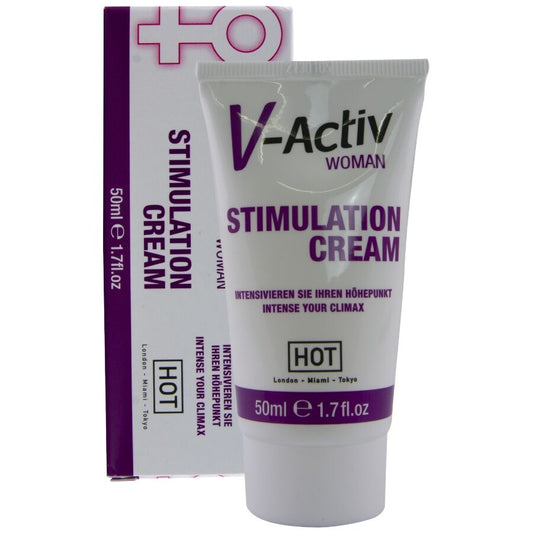 HOT - CREMA STIMOLANTE V-ACTIV PER DONNE 50 ML