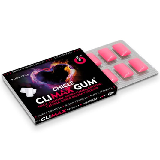 WUG Sex Sense Climax Chicles Íntimos 8 Unidades