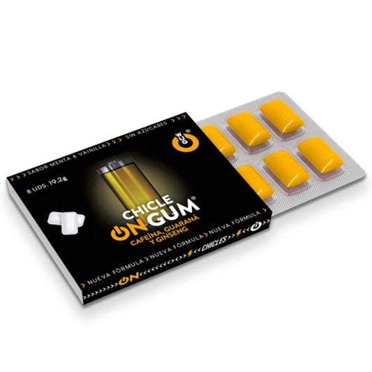WUG On Caffeine Ginseng Guarana Gum 8 Units