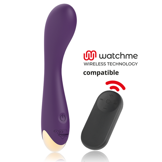 TREASURE - VIBRATORE HANSEL G-SPOT + TELECOMANDO WATCHME
