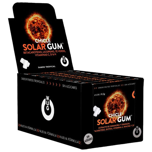 WUG Solar Gum Sun Tanning Display 12 x 8 Units