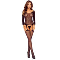 Passion BS125 Black Mesh Bodystocking
