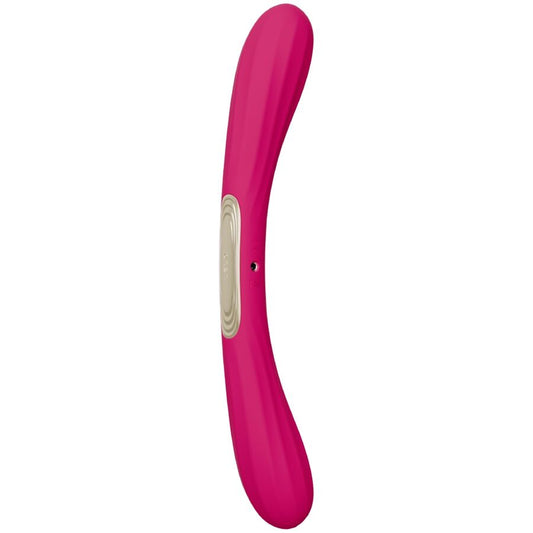 LELO Boomerang Cerise Double Ended Vibrator with App Control