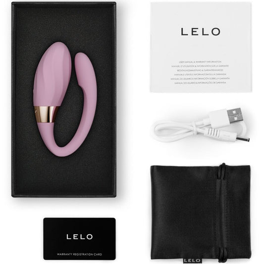 LELO Tiani Twist Soft Pink Couples Vibrator with App Control