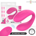 Intense Nora Pink Vibrating Clamp Stimulator with Remote