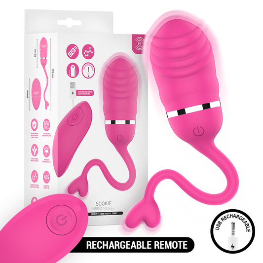 Intense Sookie Pink Remote Control Vibrating Egg
