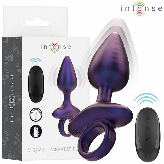 INTENSE - MICHAEL VIBRATING ANAL PLUG MODELLO 2 TELECOMANDO