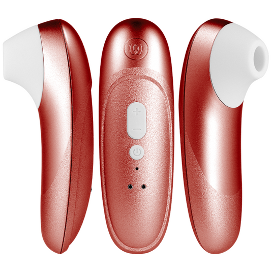 Womanizer Pro Vibrant Burgundy Clitoral Stimulator Pleasure Air™