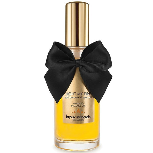 BIJOUX - OLIO DA MASSAGGIO EFFETTO CALORE AROMA CARAMELLO