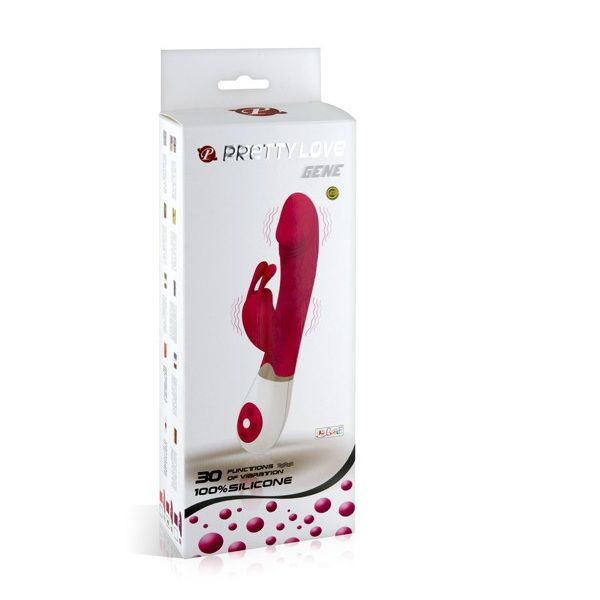 PRETTY LOVE - FLIRTATION VIBRATOR WITH RABBIT GENE PRETTY LOVE FLIRTATION