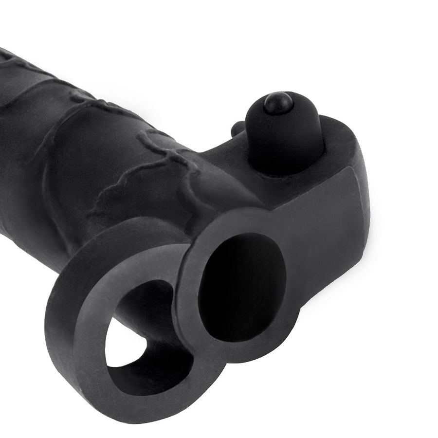 FANTASY X- TENSIONS - VIBRATING REAL FEEL 2 EXTENSION BLACK FANTASY X-TENSIONS