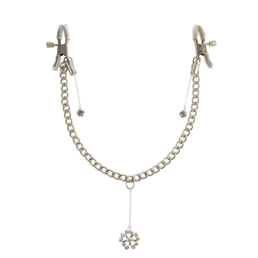 FETISH FANTASY SERIES - CRYSTAL NIPPLE CLAMPS, FETISH FANTASY SERIES