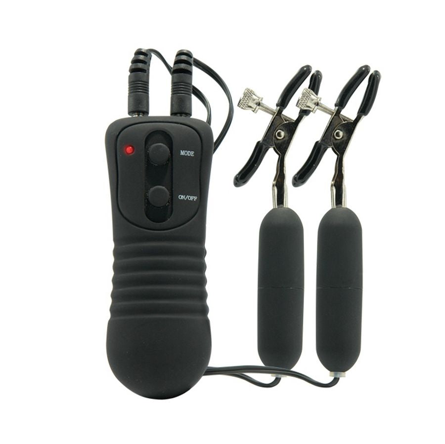 FETISH FANTASY SERIES - VIBRATING NIPPLE CLAMPS. FETISH FANTASY SERIES
