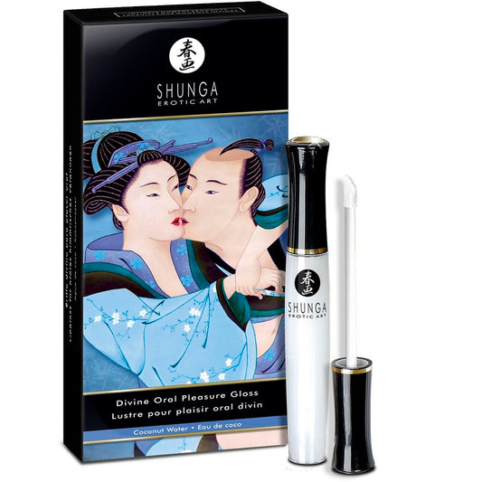 SHUNGA - BRILLO DE LABIOS DIVINO AGUA DE COCO