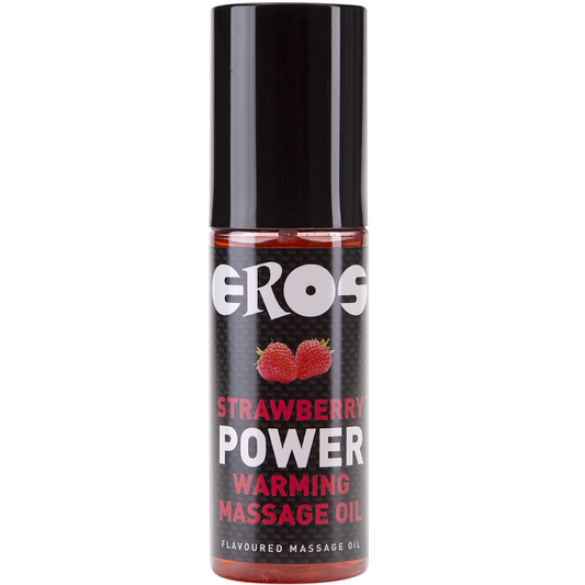 ACEITE DE MASAJE EFECTO CALOR FRESA EROS