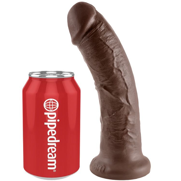 KING COCK - 8 DILDO BROWN 20.3 CM KING COCK