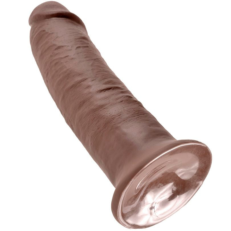 KING COCK - 10 DILDO BROWN 25.4 CM KING COCK