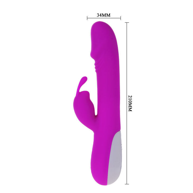 PRETTY LOVE - FLIRTATION ROBERT VIBRATOR WITH CLITORIS STIMULATOR PRETTY LOVE FLIRTATION
