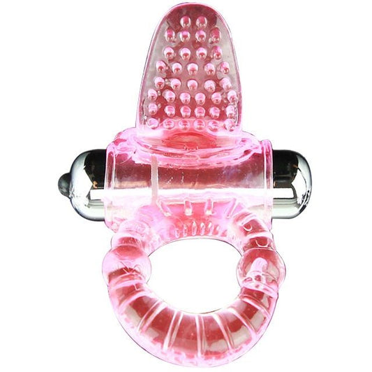 BAILE - ANELLO PER PENE VIBRANTE ANELLO ROSA A 10 RITMI SWEET ABS