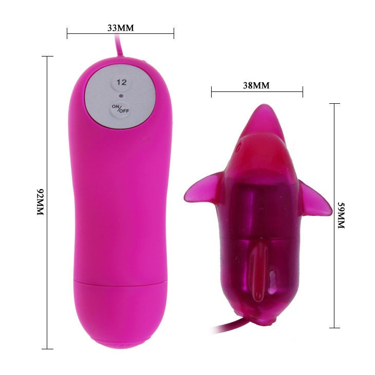 BAILE - CUTE SECRET DOLFIN VIBRATOR 12V BAILE STIMULATING