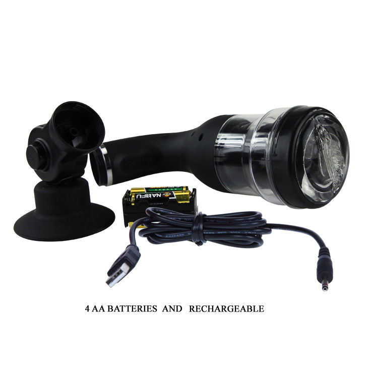 BAILE - ROTATION LOVER AUTOMATIC MASTURBATOR WITH SUPPORT BAILE FOR HIM