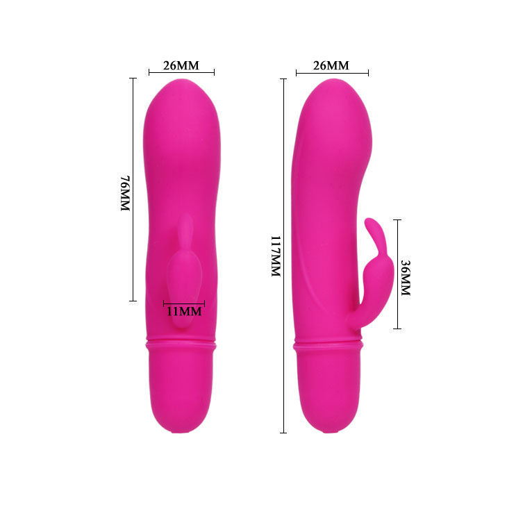 PRETTY LOVE - FLIRTATION VIBRATOR WITH RABBIT CAESAR PRETTY LOVE FLIRTATION