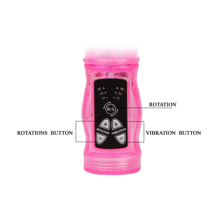 BAILE - PINK RABBIT MINI ROTATOR SUPERSTIMULATOR BAILE ROTATIONS