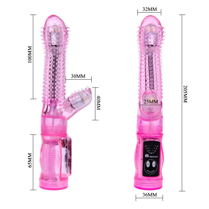 BAILE - INTIMATE LOVER TEASE LILAC VIBRATOR BAILE ROTATIONS